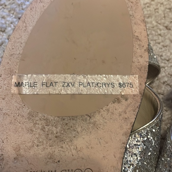 Jimmy Choo sparkley Sandals - Picture 4 of 7